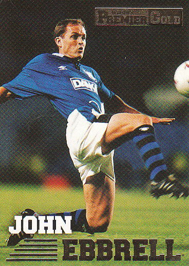 John Ebbrell Everton 1996/97 Merlin's Premier Gold #56
